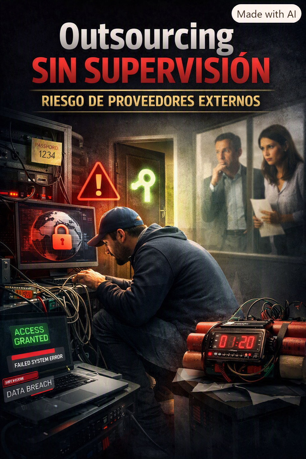 Outsourcing sin supervision: el riesgo silencioso de los proveedores externos