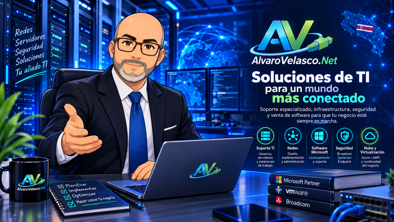 AVN Networks &mdash; Soluciones de TI para un mundo m&aacute;s conectado