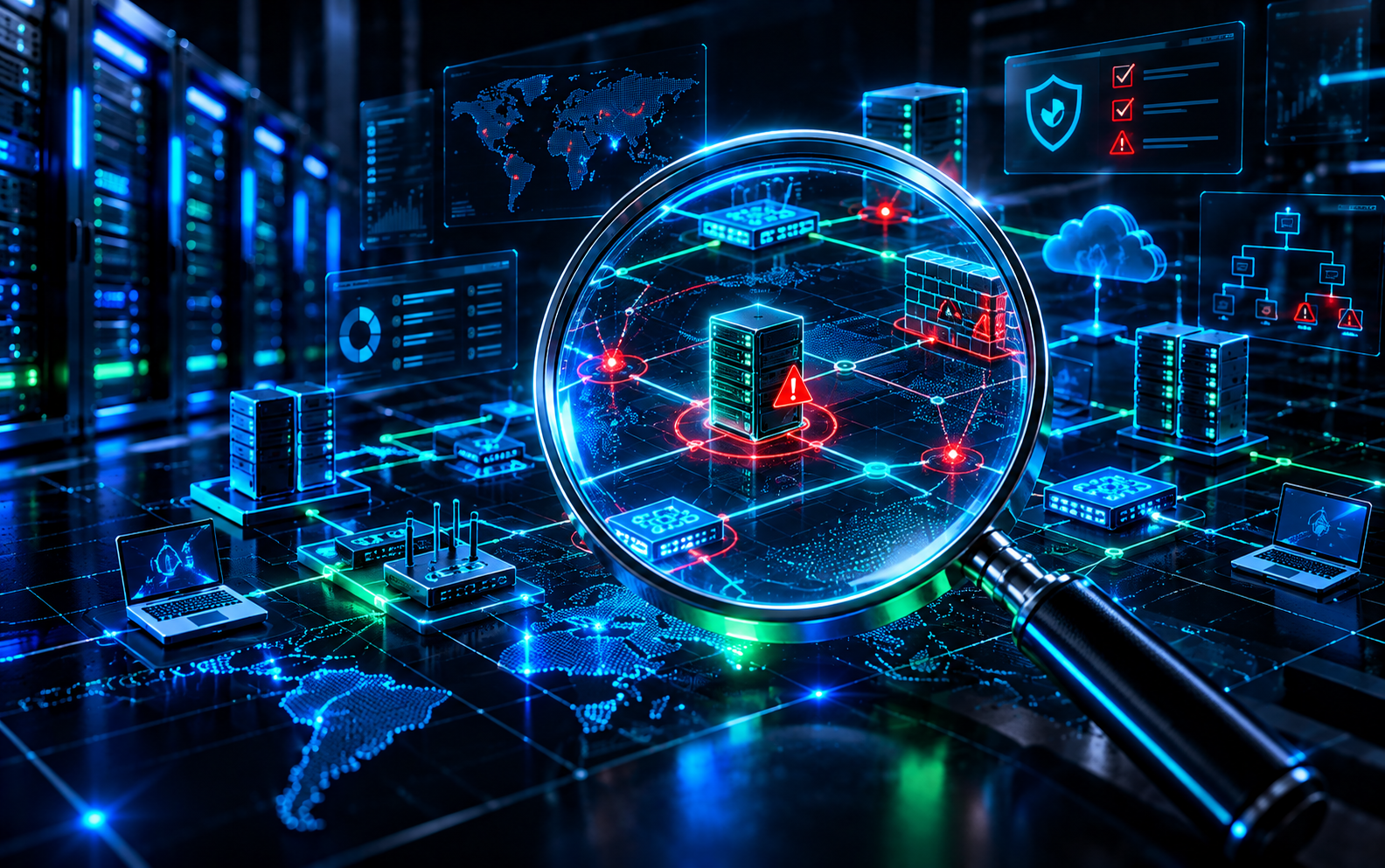 IT Audit - Network vulnerability investigation