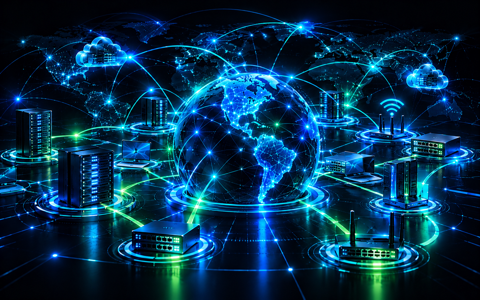 Infraestructura de Red empresarial - Conectividad global - AVN Networks